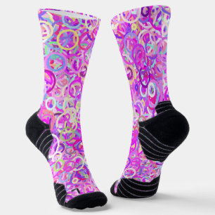 Farbpinke und mehr socken