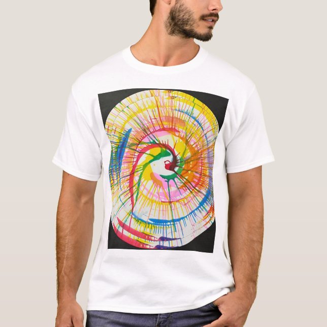 FARBPINWHEEL T-Shirt (Vorderseite)