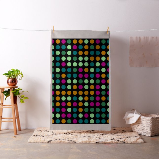 Farbpolka-Dot-Muster Nr. 4 Stoff (Beispiel)