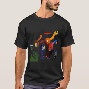 Farbporträt-Aba T-Shirt