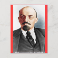 Farbporträt von Lenin