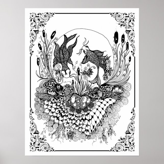 Farbposter "MrsDee's Fish Bowl" Poster (Vorne)