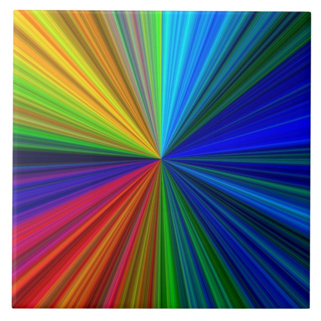 Farbprisma Fliese (Vorderseite)