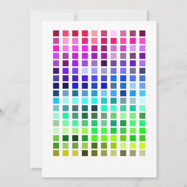 Farbprobe Einladung6 Einladung (Vorderseite)