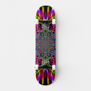 Farbpunkte 3 Skateboard