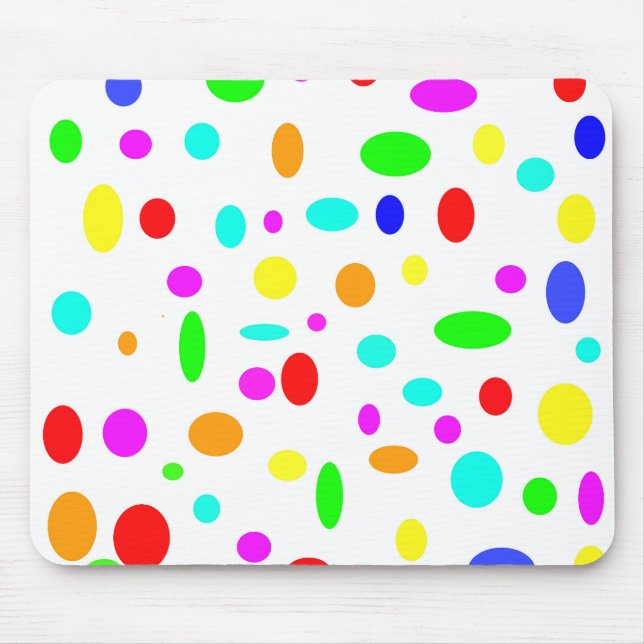 Farbpunkte Mousepad (Vorne)