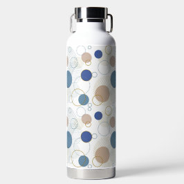 Farbpunkte von Sand und Blue Beach Trinkflasche