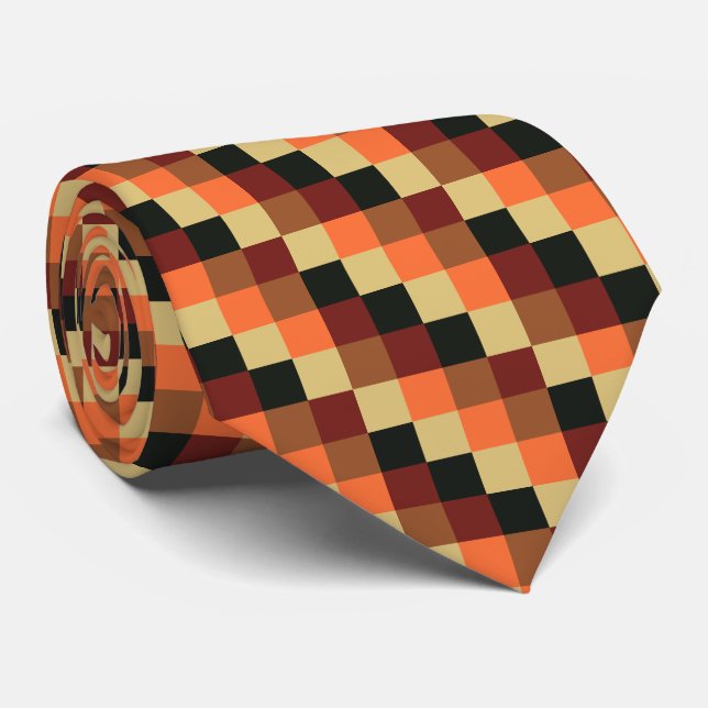 Farbquadrate 04 krawatte (Gerollt)