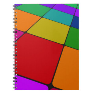 Farbquadrate Notizblock