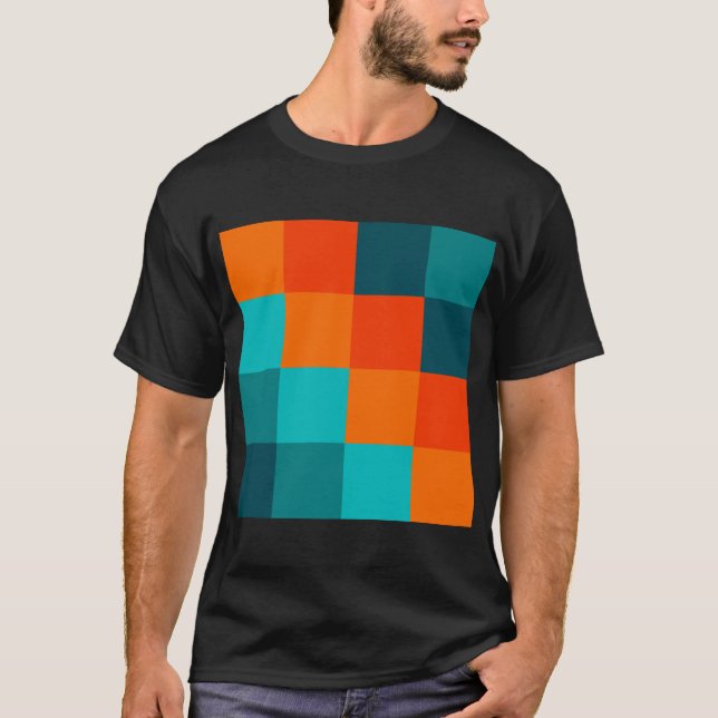 Farbquadrate T-Shirt (Vorderseite)