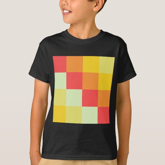 Farbquadrate T-Shirt (Vorderseite)