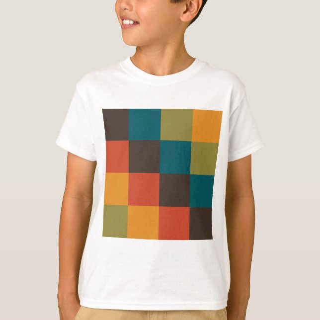 Farbquadrate T-Shirt (Vorderseite)