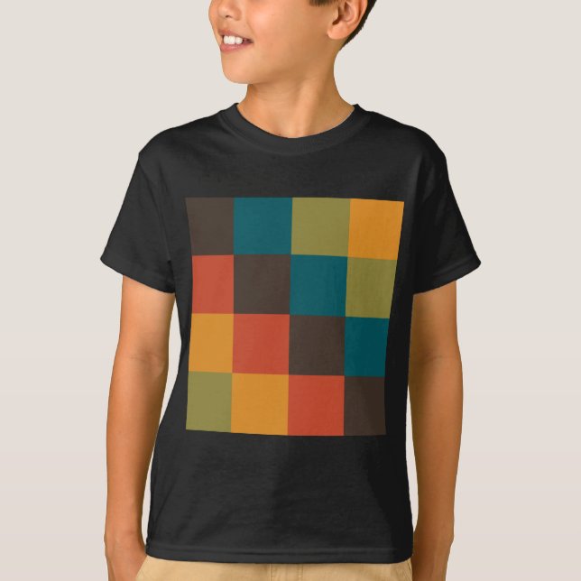 Farbquadrate T-Shirt (Vorderseite)