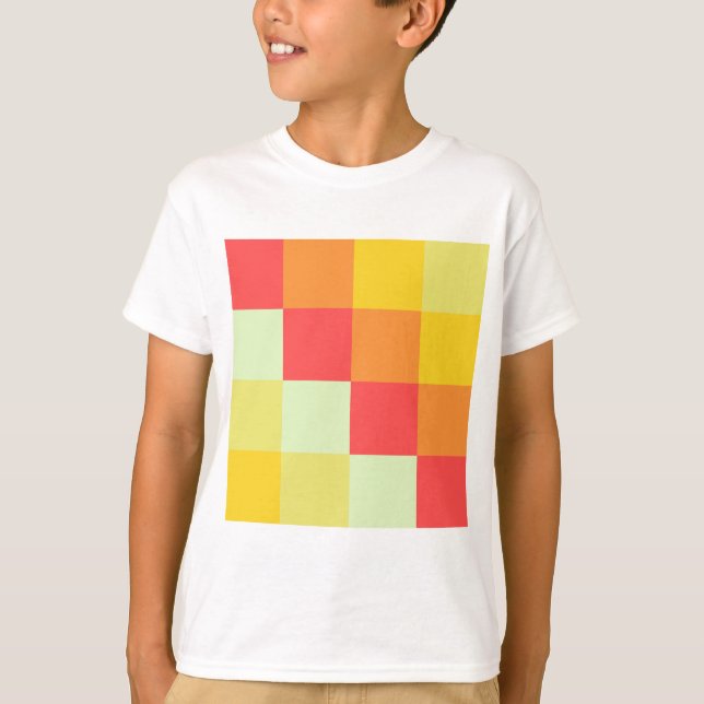 Farbquadrate T-Shirt (Vorderseite)