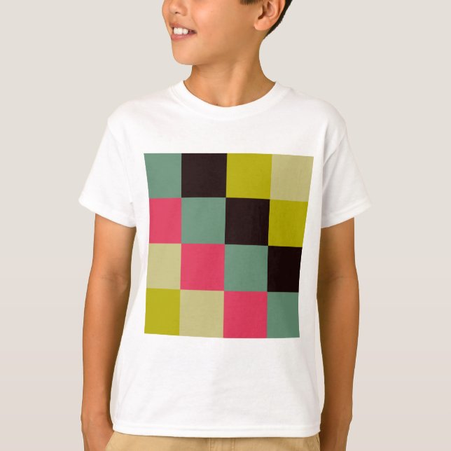 Farbquadrate T-Shirt (Vorderseite)