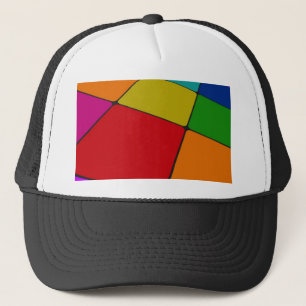 Farbquadrate Truckerkappe