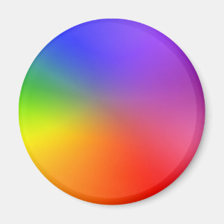 Farbrad: Abstrakte Farben Magnet