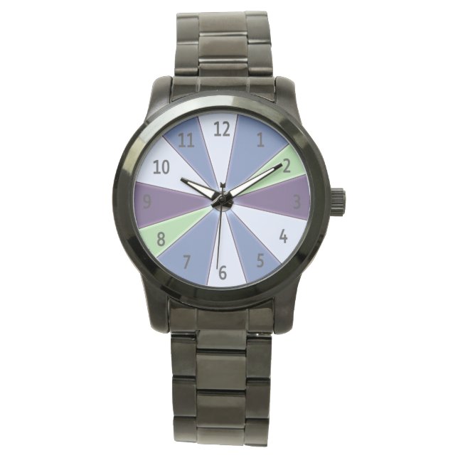 Farbrad blau armbanduhr (Vorderseite)