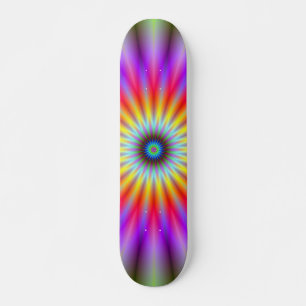 Farbrad des Skateboards