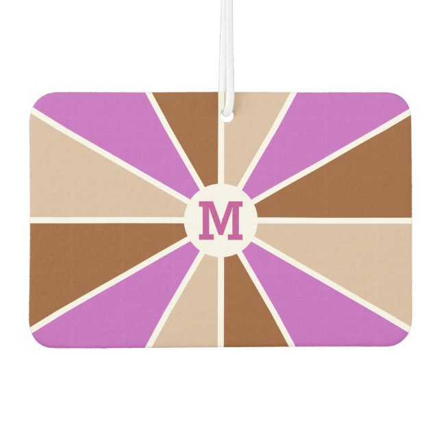 Farbrad / Rays custom monogram air fresh Autolufterfrischer (Vorderseite)