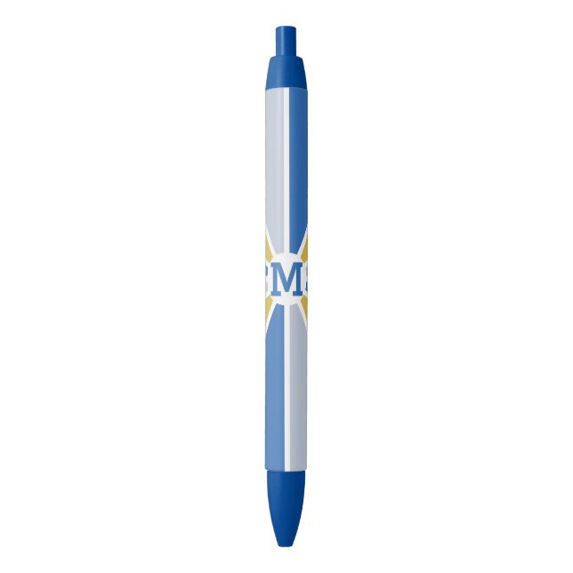 Farbrad / Rays Custom Monogram Pens Kugelschreiber (Vorderseite Vertikal)