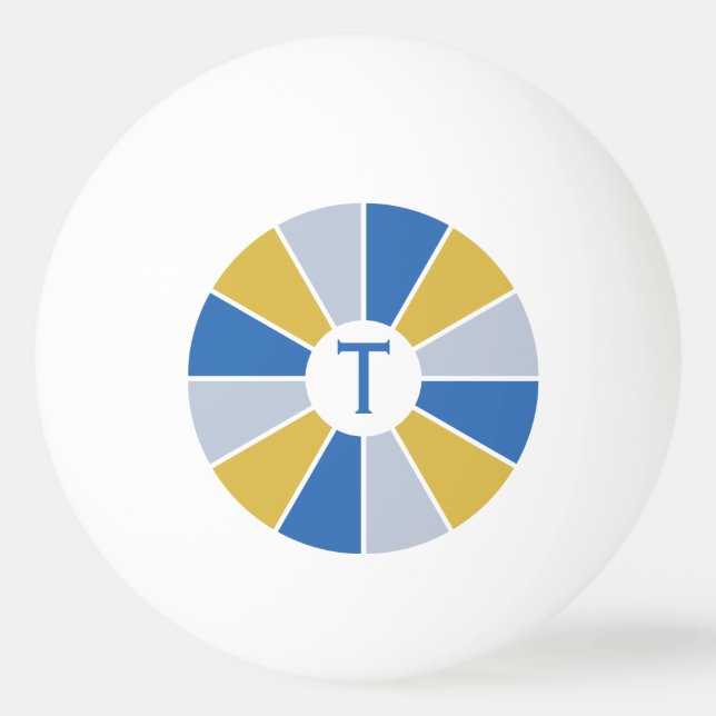 Farbrad / Rays custom ping pong balls Tischtennisball (Vorderseite)