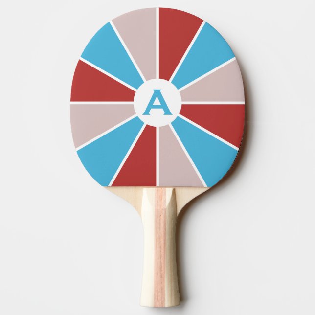 Farbrad / Rays custom ping pong paddle Tischtennis Schläger (Rückseite)