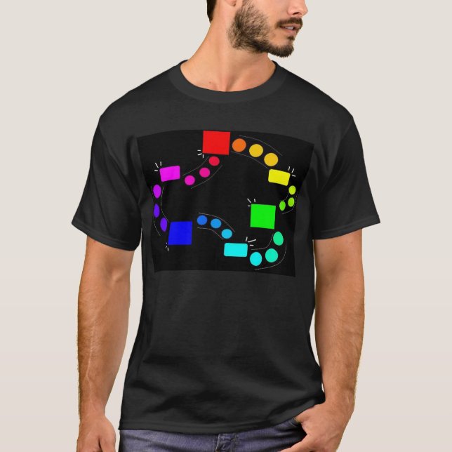 Farbrad T-Shirt (Vorderseite)