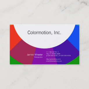 Farbrad Visitenkarte