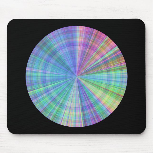 Farbradintensive Farbvariationen Mousepad (Vorne)