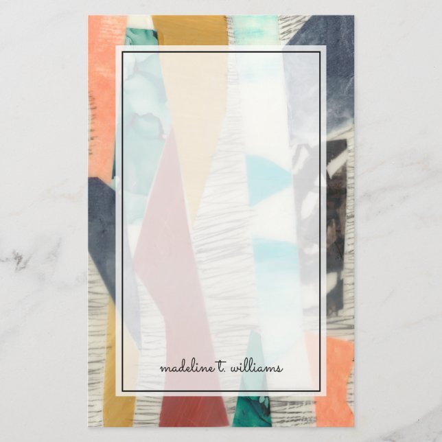 Farbrand II Briefpapier (Vorderseite)