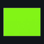 Farbrasengrün Postkarte<br><div class="desc">Farbrasengrün 7CFC00</div>