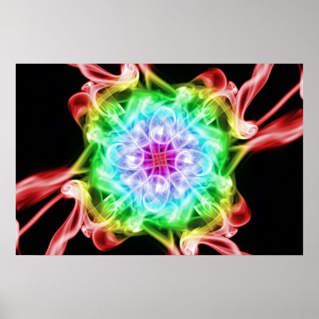 Farbrauchposter Poster (Vorne)