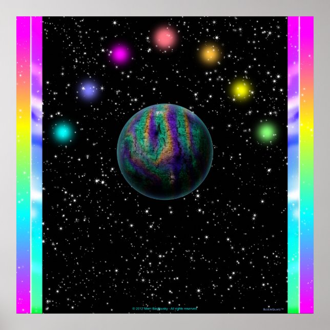 Farbraum-Miniposter Poster (Vorne)