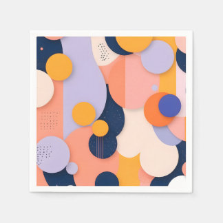 Farbraupenfusion Serviette