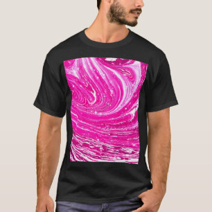 Farbrosa gemischte Hintergrundfarbe. T-Shirt