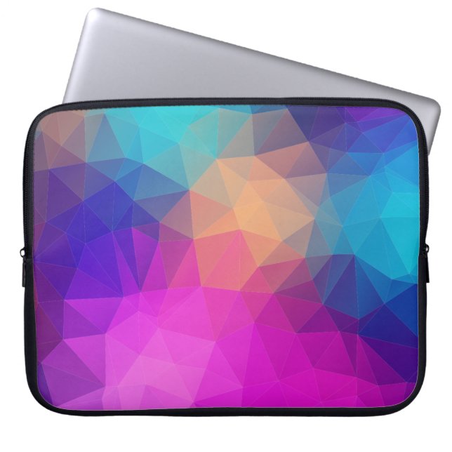 Farbrosa Laptopschutzhülle (Vorderseite)