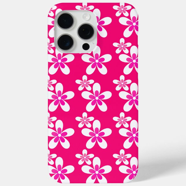 Farbrosa, Rose, Case-Mate iPhone Hülle (Rückseite)