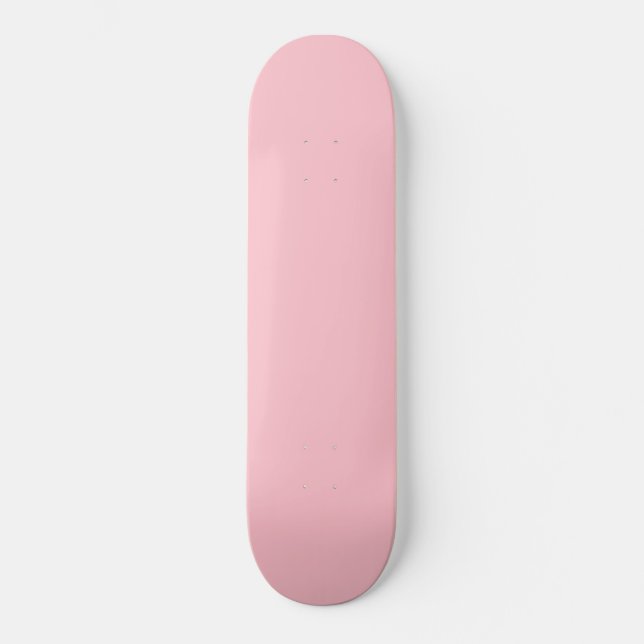 Farbrosa Skateboard (Vorderseite)