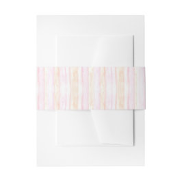 Farbrosa Streifen Einladungsbanderole