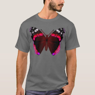 Farbroter Admiralschmetterling T-Shirt