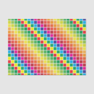Farbschablone Seidenpapier