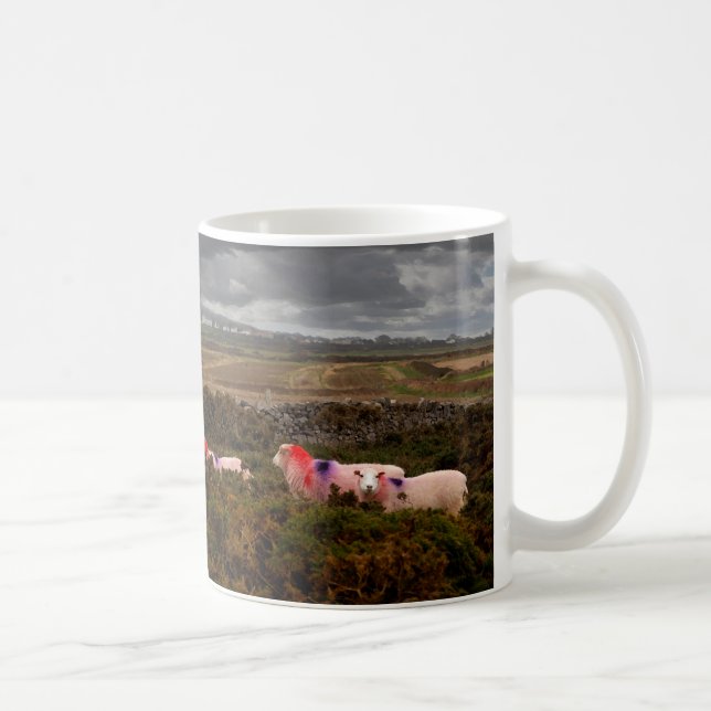Farbschaf Kaffeetasse (Rechts)