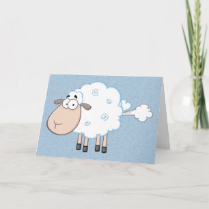 FARBSCHAFT CARTOON GEBURTSTAG GREETING CARD KARTE