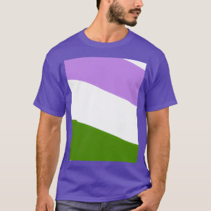 Farbschema für das Farbschema "Genderqueer Pride" T-Shirt