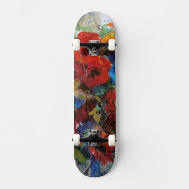 Farbschicht II Skateboard (Vorderseite)