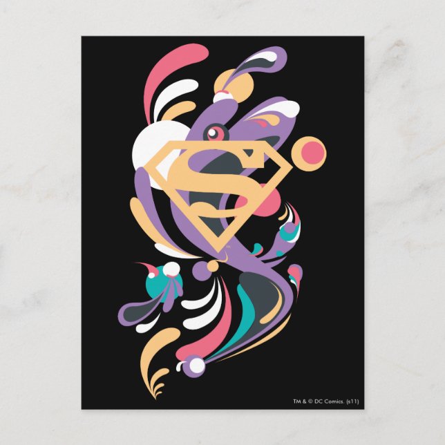 Farbschlauch Orange Postkarte (Vorderseite)