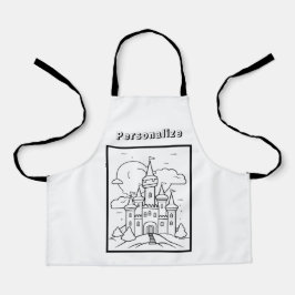 Farbschloss Personalisiert Schürze