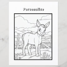 Farbschlüssel auf dem Personalisierten Blatt des l