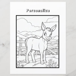 Farbschlüssel auf dem Personalisierten Blatt des l